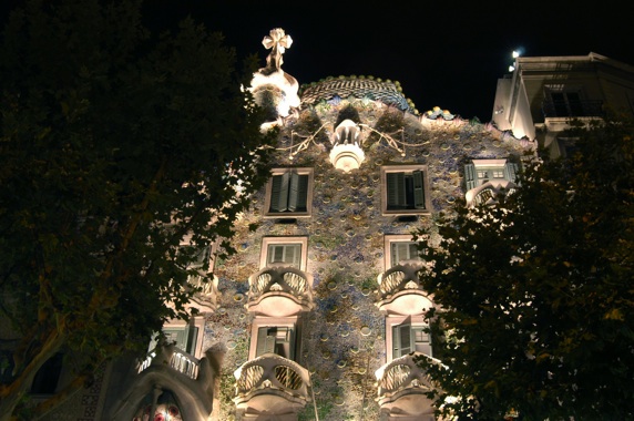 Gaudi's appartements in Barcelona