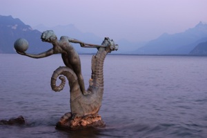 Vevey on the Lake Switzerland